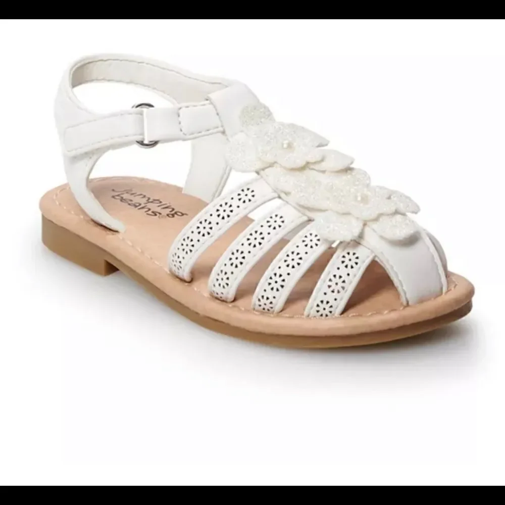 JUMPING BEAN Girls Dazzling Fisherman Sandals